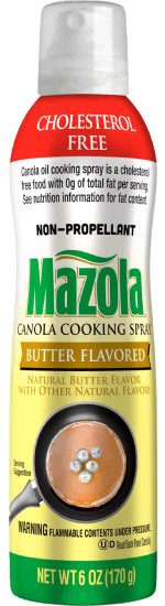 Aerosol de cocina antiadherente sabor mantequilla Mazola®