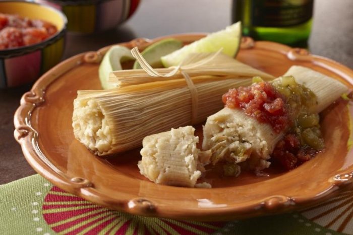 Green Chile Tamales