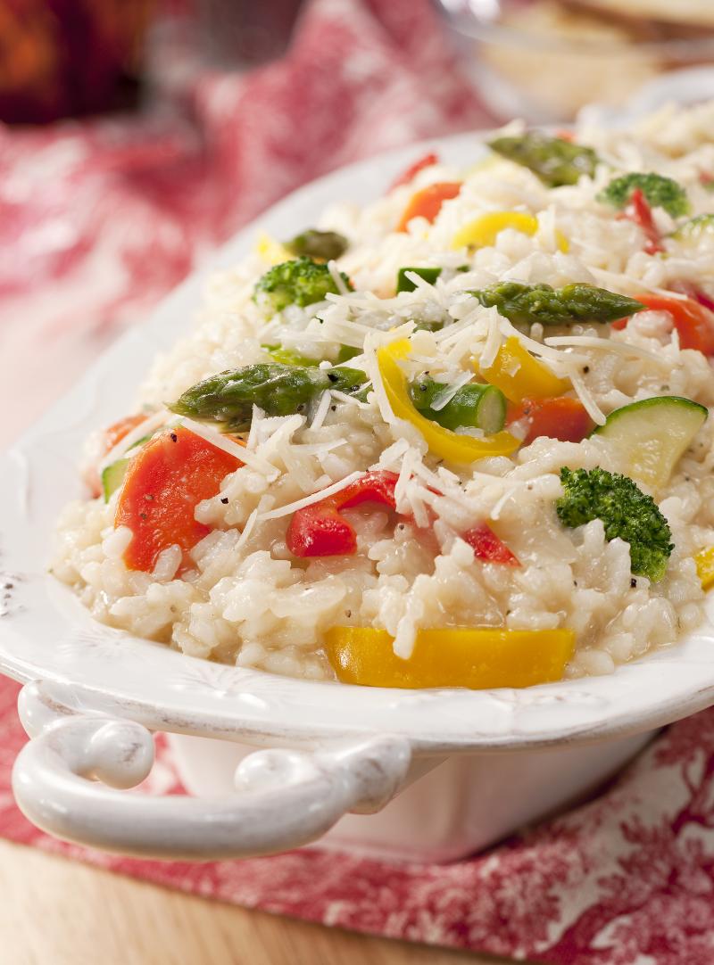 Primavera Risott Delicious Risotto Primavera Recipe | Mazola®
